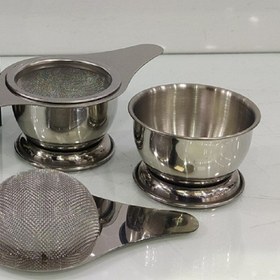 صافی چای تمام استیل زیره دار