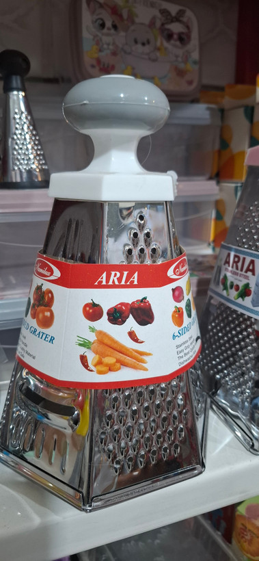 رنده استیل آریا چهار گوش وشش گوش و مینی رنده