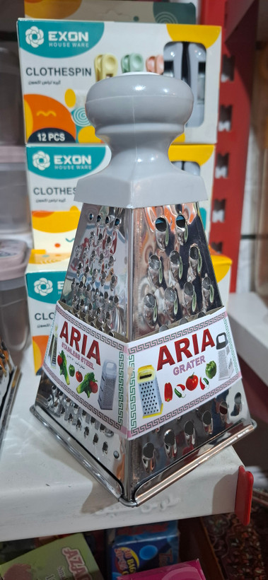 رنده استیل آریا چهار گوش وشش گوش و مینی رنده