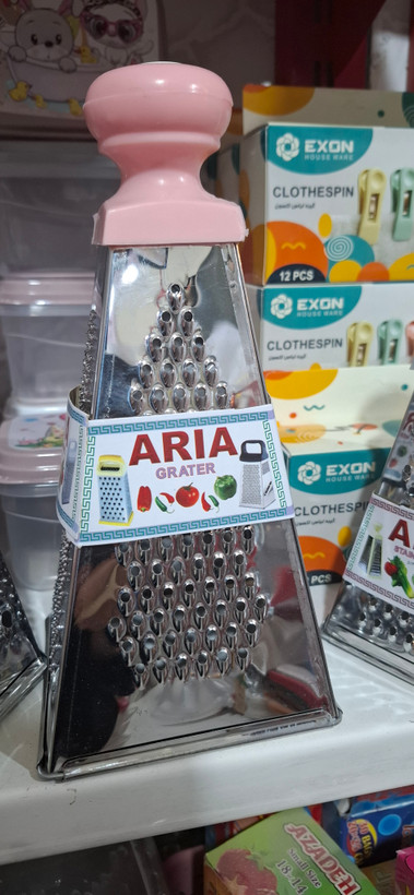 رنده استیل آریا چهار گوش وشش گوش و مینی رنده